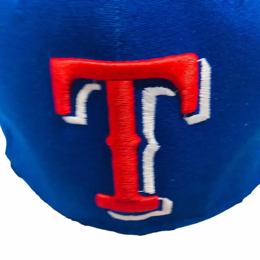 Texas Rangers AOP Hat Cap New Era Acrylic & Wool (Inner Bill Damage) READ
